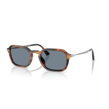 Persol PO3381S 123556 STRIPED BLACK & BROWN LIGHT BLUE napszemüveg napszemüveg