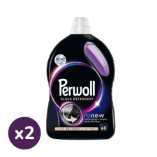 Perwoll Black finommosószer 2x3 liter (120 mosás) tisztító- és takarítószer, higiénia