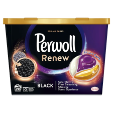  Perwoll folyékony kapszula 28 mosás 28 db All in 1 Black Renew&#038;Care tisztító- és takarítószer, higiénia