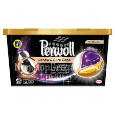Perwoll Perwoll Renew &amp; Care mosókapszula Black 10 db tisztító- és takarítószer, higiénia