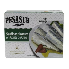 Pesasur Szardínia csípős /picante/ 120g konzervdobozos konzerv