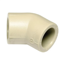 Pestan Plastik 90 mm 45° iv BB süthető (840010636) hűtés, fűtés szerelvény