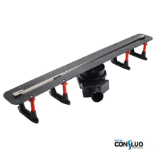  Pestan zuhanyfolyóka Confluo Premium Slim Line 45 cm építőanyag