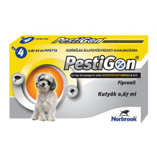 Pestigon spot-on S 2-10 kg 4 db élősködő elleni készítmény kutyáknak