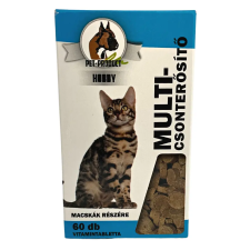  Pet Product Hobby Multivitamin tabletta macskáknak 60db jutalomfalat macskáknak