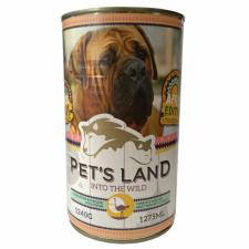 Pet s Land Dog Konzerv Strucchússal Africa Edition 1240g kutyaeledel