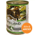 PET'S LAND Pet s Land Cat Konzerv Vadashús répával 12x415g