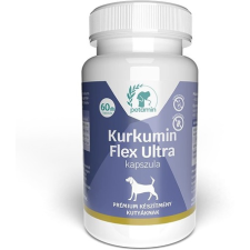 Petamin Kurkumin Flex Ultra kapszula kutyáknak (60 db kapszula) vitamin, táplálékkiegészítő kutyáknak