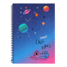 Peter Pen Kft. Spirálfüzet A4 100lapos kockás Disney Black Stitch füzet