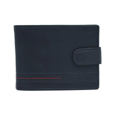 Peterson Férfi Bőr Pénztárca R-N992L-Gat-8977 Kék-Piros
