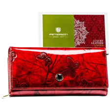 Peterson Női Bőr Pénztárca Ptn 42100-Bfbc-8270 Red – Pillangó pénztárca