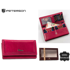  PETERSON NŐI BŐR PÉNZTÁRCA PTN KA-23-4368 Pink pénztárca