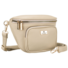  Peterson Női Oldaltáska -PTN MIS-05-5067 BEIGE- Sötét Bézs-