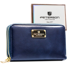  Peterson Női Pénztárca -PTN 007-SF7-2790 NAVY- Kék pénztárca