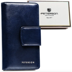  Peterson Női Pénztárca -PTN 008-HF-1497 NAVY- Kék