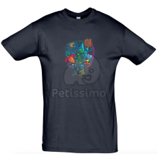  Petissimo Jungle férfi póló - kék XL