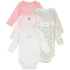 Petit bateau Bébi body LOT BODIES X 5 Rózsaszín 18 hónapos