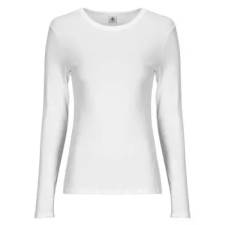 Petit bateau Hosszú ujjú pólók ML COL ROND Fehér EU XXS női póló
