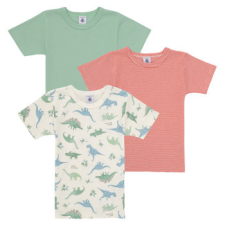 Petit bateau Rövid ujjú pólók 3 TEE SHIRTS MC Sokszínű 4 éves gyerek póló