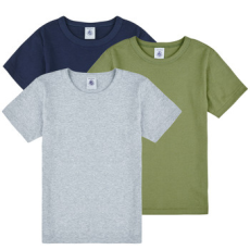 Petit bateau Rövid ujjú pólók 3 TEE SHIRTS MC Sokszínű 6 éves