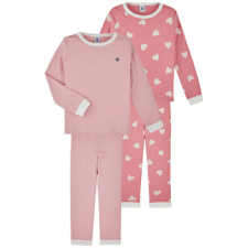 Petit bateau Ruhák 2 PYJAMAS Rózsaszín 4 éves hálóing, pizsama