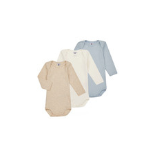 Petit bateau Ruhák BODY US ML PASTEL PACK X3 Sokszínű 6 hónapos gyerek hálóing, pizsama