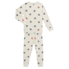 Petit bateau Ruhák BRETONNE Fehér 5 éves hálóing, pizsama