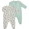 Petit bateau Ruhák LOT PYJAMA X2 Zöld 18 hónapos