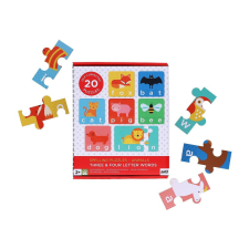 Petit Collage Az első helyesírási kirakóm állatokkal játék puzzle, kirakós