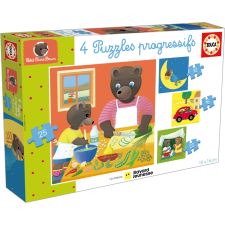 Petit Ours Brun puzzle készlet gyerekeknek puzzle, kirakós
