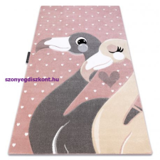  PETIT szőnyeg FLAMINGOS Flamingók szív rózsaszín 140x190 cm lakástextília