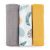 Petite&Mars Petite&Mars Moussy bambusz muszlin pelenka 68x68cm, Ochre Leaves, 3db