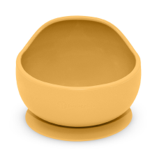 Petite&Mars Take&Match Intense Ocher szilikon tál tapadókoronggal babaétkészlet