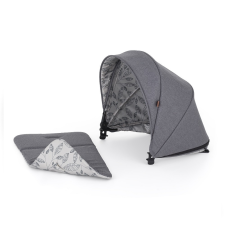 PetiteMars PETITE&MARS Napfénytető+övvédő Royal2 Ultimate Grey babakocsi kiegészítő