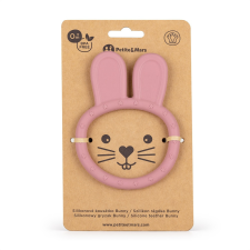 PetiteMars PETITE&MARS Szilikon rágóka Bunny Dusty Rose 0m+ rágóka