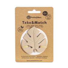 PetiteMars Petite & Mars Szilikon rágóka TAKE&MATCH Desert Sand 0m+ rágóka