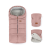 PetiteMars PETITE&MARS Téli szett Jibot 3in1 bundazsák + kézmelegítő kesztyű babakocsira Jasie Dusty Pink