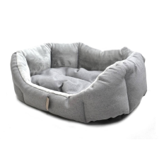PETSY ALÍK puha gyapjú kutyafekhely - szürke - 90 cm szállítóbox, fekhely kutyáknak