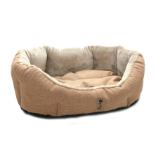  Petsy Ben puha gyapjú kutyafekhely - bézs-barna - 75 cm szállítóbox, fekhely kutyáknak