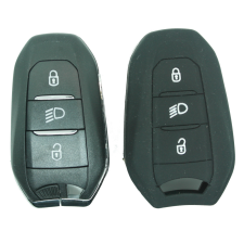  Peugeot 3 gombos smart kulcs szilikontok autó tuning