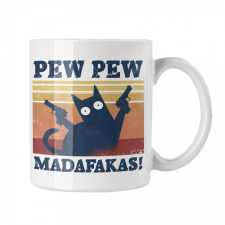  Pew-Pew Madafakas - Fehér Bögre bögrék, csészék