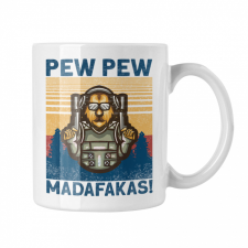 Pew-Pew Madafakas - Fehér Bögre bögrék, csészék