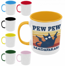 Pew-Pew Madafakas - Színes Bögre bögrék, csészék