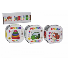  Pexeso Abc, Állatok, Gyerekeknek - társasjáték dobozban 8x21x4cm társasjáték