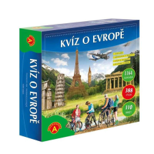 Pexi Alexander Kvíz játék Európáról (cseh nyelvű) társasjáték