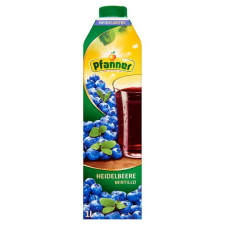 Pfanner feketeáfonya ital 20% 1l üdítő, ásványviz, gyümölcslé