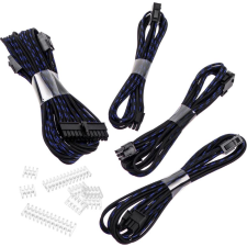 PHANTEKS Extension Cable Set 500mm S-Muster - fekete/kék (PH-CB-CMBO_SBL) kábel és adapter