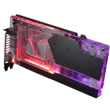 PHANTEKS Glacier G4080 ASUS ROG Strix/TUF Gaming RTX 4080 VGA hűtőblokk fekete hűtés