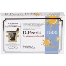Pharma Nord d-pearls d3-vitamin 1500 80db gyógyhatású készítmény