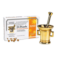 Pharma Nord D-Pearls D3-Vitamin 3200 Gyöngykapszula 80db vitamin és táplálékkiegészítő